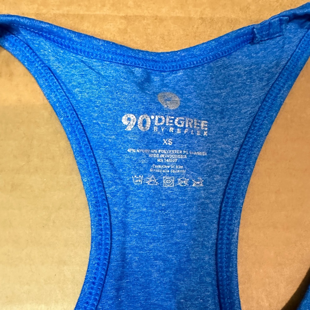 Blue Workout Top - Picture 5 of 6